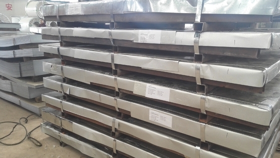 Cold Rolled Steel Plate 6mm Thick Galvanized Steel Sheet Metal Minimum Spangle