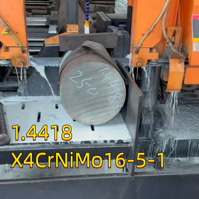EN 1.4418 X4CrNiMo16-5-1 Stainless Steel Bright Round Bar S165M 1.4418 Đối với cánh quạt OD 80MM