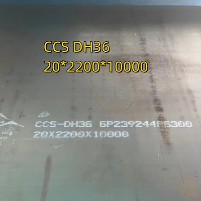 CCS DH36 ABS thép 2200 2500mm chiều rộng 8,10,12,14,16 mm Độ dày DH36 Bảng thép cho tàu thay thế