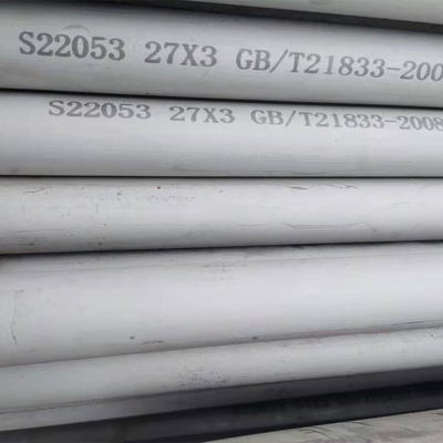 Astm A789 Grade S32550 Khử nhiệt đường ống liền mạch kép