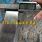 DIN1.4404 SUS316L Stainless Steel Square Bar 25.4 * 25.4mm Chiều dài 3000mm