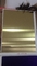 Gương vàng 304 Tấm thép không gỉ 304 Titanium Vàng Gương màu Thép không gỉ