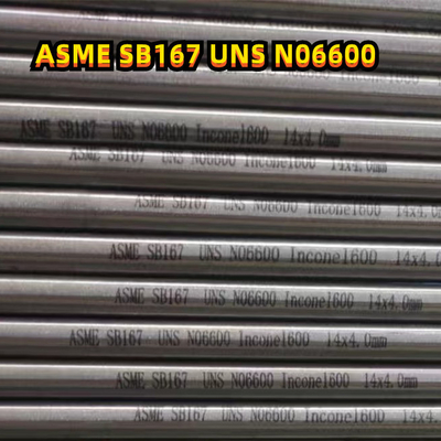 Ống liền mạch hợp kim Astm B167 Uns N06600 Inconel 600 OD31.8 X 2.9mmt X 2ml