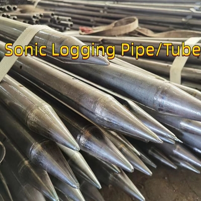 50mm Erw Steel Sonic Logging Tube cho đống mài