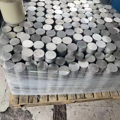 Dây tròn nhôm 6061 Dia 85 x 1000 mm đúc xát hợp kim nhôm Dây trục tròn anodized hình vuông