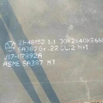 SA387 Gr.11 CL.2 LTV N + T tấm thép ASME SA387 tấm nồi hơi cán nóng ASME SA387