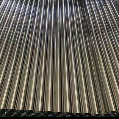 ASTM A554 201 ống hàn 25*0,8*6000mm 320 Grit Mirror Polished Stainless Steel Pipe