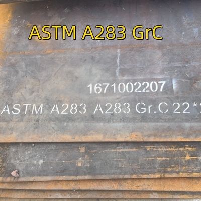 ASTM A283 Grade C 1500x6000x25 mm Sản phẩm MS cán nóng Sản phẩm nồi hơi bằng thép carbon
