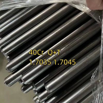 40Cr 1.7035 Q + T 25mm Diameter 2500mm Chiều dài Dòng kéo lạnh thanh bề mặt sáng H9 Độ khoan dung HRC 28-32