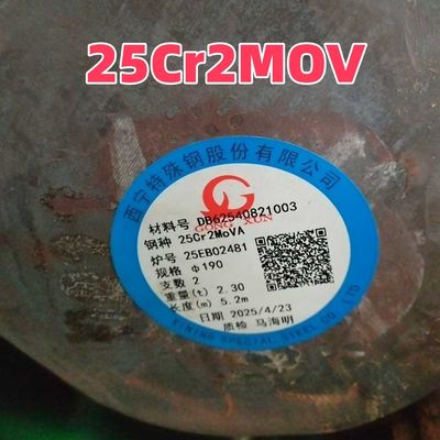 Thép đúc nóng 25Cr2MoVA thép hợp kim thanh tròn 150 * 6000mm Multidiameter shaft