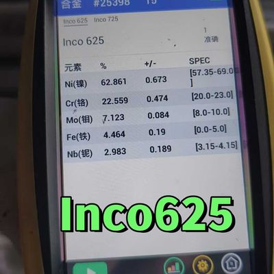 ASTM B166 Inconel 625 UNS N06625 Inconel Nickel Alloy Round Bar 80mm Với Kiểm tra PMI