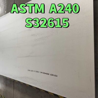 ASTM A240 UNS S32615 Bảng thép không gỉ cán nóng 10*1500*6000mm NO 1 bề mặt