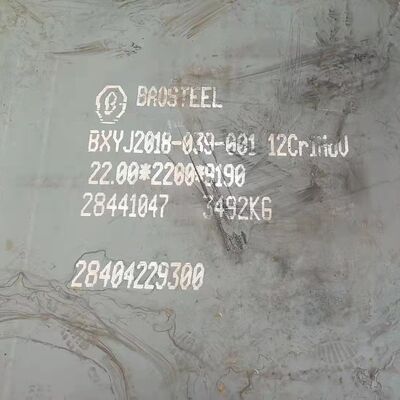 Tấm hợp kim cán nóng 12Cr1MoV chịu nhiệt tiêu chuẩn ASTM 12Cr1MoV 3.0*1500*6000