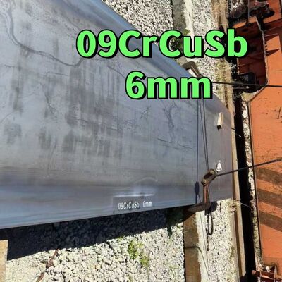 EN10025-2 Tấm cán nóng Lớp 09CrCuSb ND Thép tấm thép Corten Axit sunfuric Ăn mòn điểm sương