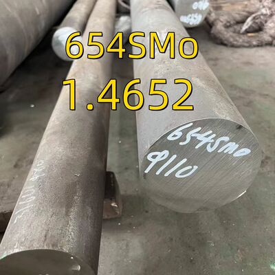 Thanh tròn bằng thép không gỉ 654SMO UNS S32654 1.4652 Thanh tròn