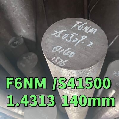 Thanh tròn & rèn thép không gỉ ASTM A182 F6NM EN1.4313 UNS S41500 Martensitic siêu