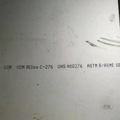 Tấm hợp kim Hastelloy C-276 ASTM B575 UNS N10276 Tấm hợp kim