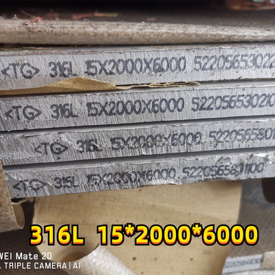 Tấm tròn 316L bằng thép không gỉ Ferit có độ dày dưới 2% 3" 1.4404 100mm