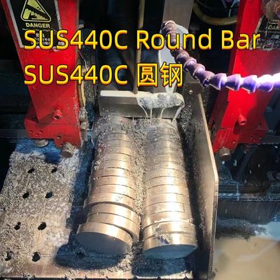 Hợp kim đánh bóng 25mm UNS S44000 SUS 440C DIN1.4125 thép không gỉ thanh tròn