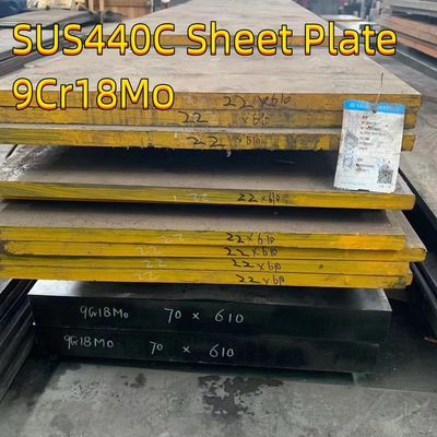 Bảng thép không gỉ cao carbon Martensitic 9Cr18Mo SUS440C