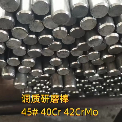 EN10204/3.1 Đường nghiền thép hợp kim 42CrMo4+QT Ø30mm X 2.5m Dài HRC28-32