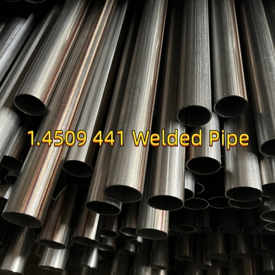AISI 441 ống hàn thép không gỉ 60mm X Thk 2,0mm X 6000mm 1.4509 18% Cr