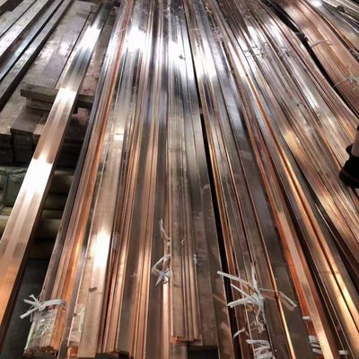 Thanh đồng nguyên chất hình vuông 20*20 30*30mm Thanh đồng đỏ C1100 1/2H Trục cứng