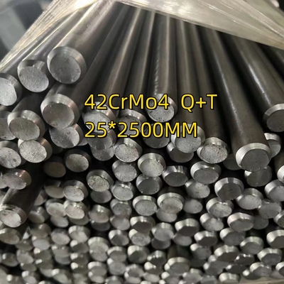42CrMo AISI 4140 Steel Specification Φ16x2500mm Thép hợp kim kéo lạnh 42CrMo4 bình thường hóa