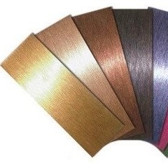 ROSE GOLD 0.5*1220x2440mm Thép không gỉ tấm gương mịn cho trang trí trần nhà