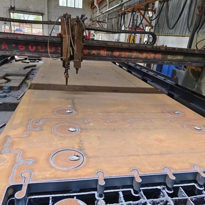 DIN EN10025-2 S355J2+N 1.0577 Granulator Upper Casing Steel Plate 12*1524*6096mm
