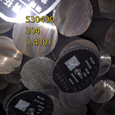 Các thanh tròn bằng thép không gỉ AISI304 1.4301 Chiều kính = 165 (hoặc 170mm) và chiều dài = 3000mm