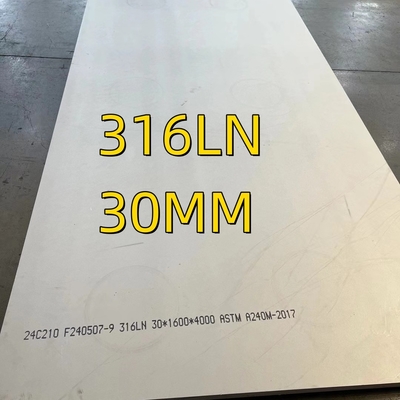 316LN (1.4429) trong tấm: 1000 x 1000 x 14 UNS S31653 Stainless Steel Plate For Trauma nails