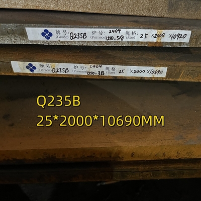ASTM A36 Bảng thép carbon Q235B S235JR 20*2000*12000mm Đối với tấm tàu áp suất