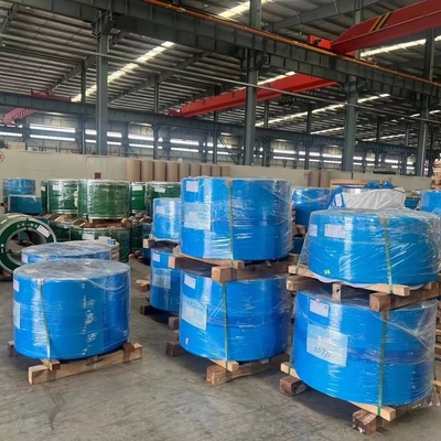 Dải thép không gỉ SUS316Ti cán lạnh/ SS 31668 DIN1.4571 Cuộn dây với bề mặt Ba/2B 8K/Hl 0,5*100mm