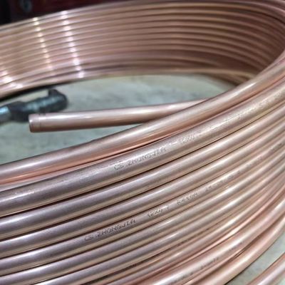 ASTM B280 Vàng Pancake Coil Tube