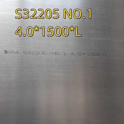 1/4' 6.35mm 6mm 2205 Duplex Stainless Steel Plate IN 4'X10' S31803 S32205