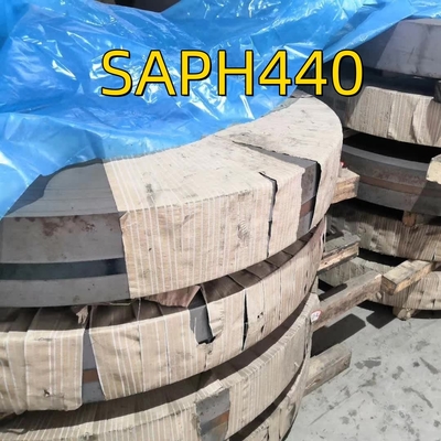 Độ bền cao 1.6х1250 JIS G 3141 SAPH440-P Dải cắt cuộn dây thép cuộn nóng