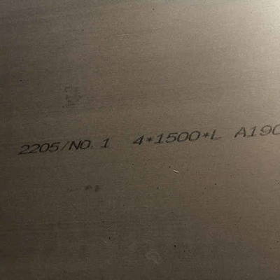 S32205 Duplex4mm Độ dày 1500*6000mm Duplex Steel 2205 Stainless Steel Plates