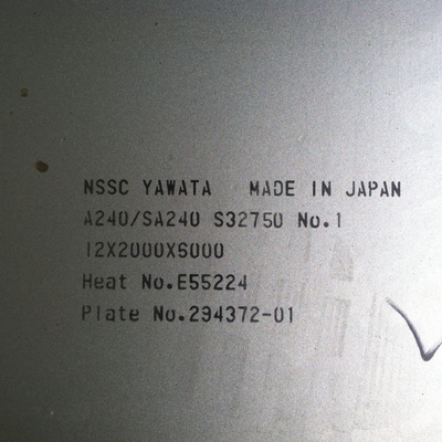 S32205 S31803 S22053 DIN1.4462 Tấm thép hai mặt 2205 Tấm thép không gỉ song song DUPLEX 2205 Tấm