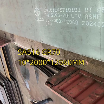 Thép carbon ASTM A-516 Gr 70 tấm (6 FT chiều rộng X 40 FT chiều dài) Độ dày 3/8 IN Theo EN10204 3.1 Cert