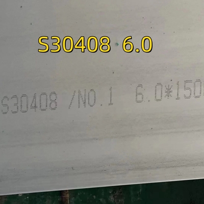 ASTM A240 TP304 S30408 1.4301 Bảng thép không gỉ NO.1 bề mặt 1500x3000mm Kích thước