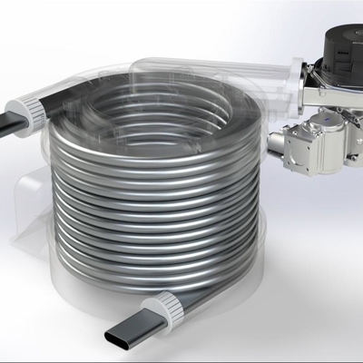 Aisi 441 Ss ERW đường ống hàn đường kính 45mm Độ dày 1,5 mm Đường ống xả thép không gỉ mềm