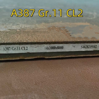 ASME SA387 Gr.11 CL2 16*2000*1000MM tấm thép cho nồi hơi và bình áp suất