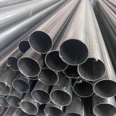 Chiều kính 45mm x Độ dày 2,0mm x 3050mm T Vật liệu 1,4510 17% Cr (AISI 439) ống hàn thép không gỉ