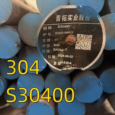ASTM A276 Grade 304 SS304 S30400 1.4301 Bar tròn Đèn sáng đánh bóng OD 150MM