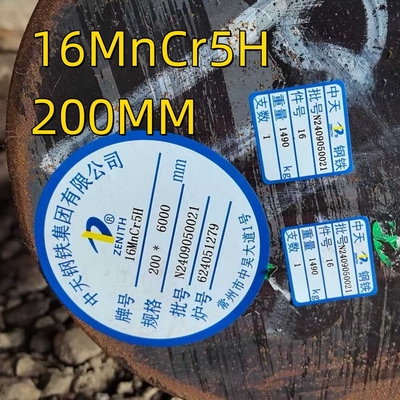 EN 10084-2008 DIN 1.7131 200mm Thép hợp kim thanh tròn 16mncr5H Thép SAE 51204