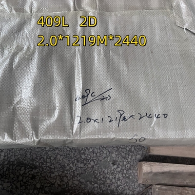 ASTM A240 Grade 409L Lớp thép không gỉ cán lạnh Độ dày 0,5 - 3mm