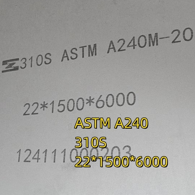 310S Bảng thép không gỉ Vòng tròn Bảng ống cố định Ø1270 (đào) SA 240 310S Cắt đến tấm ống