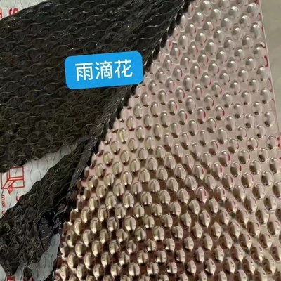 201 304 316L Mirror Grain Embossed Pattern Stainless Steel Decorative Sheet cho các tấm và lớp phủ