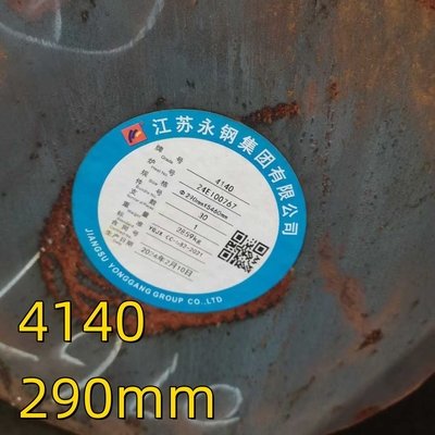 AISI 4140 Scm440 42CrMo4 1.7225 QT Vòng thép đúc nóng đồng hợp kim OD 290mm